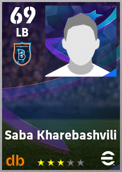 Saba Kharebashvili — LB, OVR 69, MAX 69