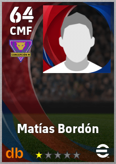 Matías Bordón eFootball player card