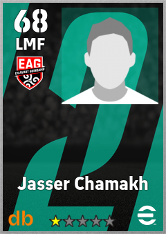 Jasser Chamakh eFootball player card