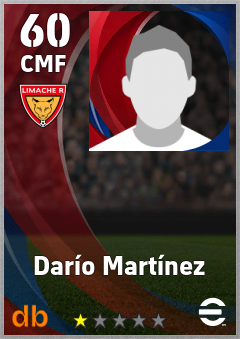 Darío Martínez — CMF, OVR 60, MAX 60