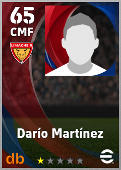 Darío Martínez — CMF, OVR 65, MAX 65