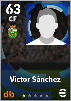 Víctor Sánchez — CF, OVR 63, MAX 63