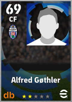 Alfred Gøthler eFootball player card