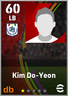 Kim Do-Yeon — LB, OVR 60, MAX 60