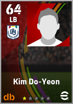 Kim Do-Yeon eFootball player card