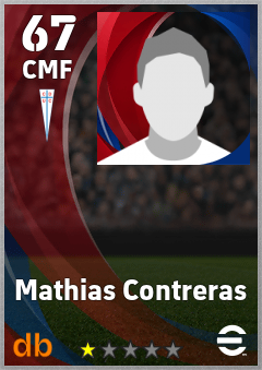 Mathias Contreras — CMF, OVR 67, MAX 67