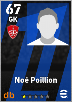 Noé Poillion — GK, OVR 67, MAX 67