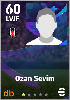Ozan Sevim eFootball player card