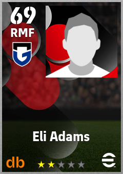 Eli Adams eFootball player card