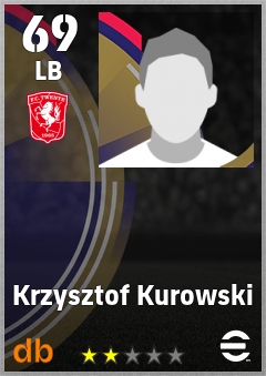 Krzysztof Kurowski — LB, OVR 69, MAX 69