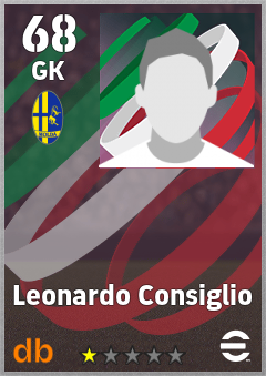 Leonardo Consiglio — GK, OVR 68, MAX 68