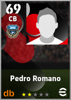 Pedro Romano eFootball player card