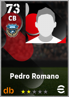 Pedro Romano eFootball player card