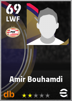 Amir Bouhamdi — LWF, OVR 69, MAX 69
