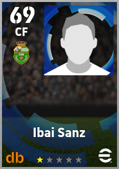 Ibai Sanz — CF, OVR 69, MAX 69