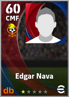 Edgar Nava — CMF, OVR 60, MAX 60