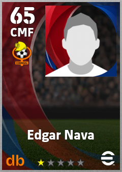 Edgar Nava eFootball player card