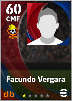 Facundo Vergara eFootball player card