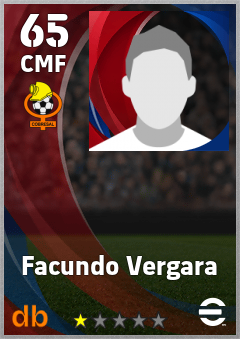 Facundo Vergara eFootball player card