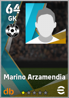 Marino Arzamendia — GK, OVR 64, MAX 64