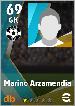 Marino Arzamendia — GK, OVR 69, MAX 69