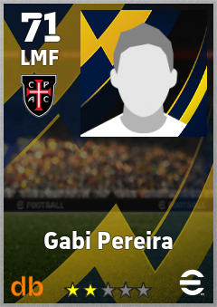 Gabi Pereira — LMF, OVR 71, MAX 71