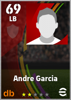 Andre Garcia eFootball player card