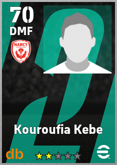 Kouroufia Kebe eFootball player card