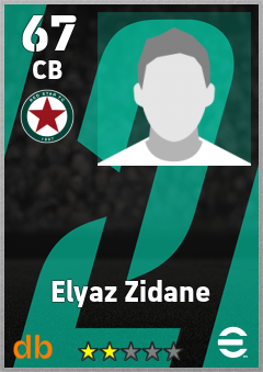 Elyaz Zidane eFootball player card