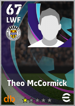 Theo McCormick eFootball player card
