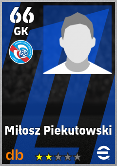 Miłosz Piekutowski — GK, OVR 66, MAX 66