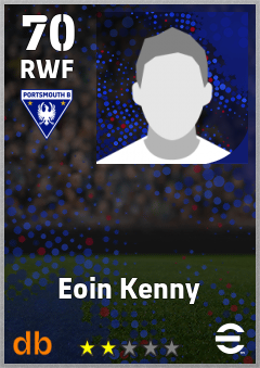 Eoin Kenny — RWF, OVR 70, MAX 70