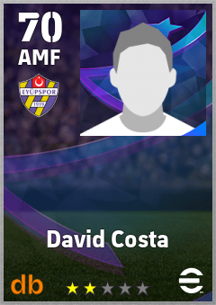 David Costa eFootball player card