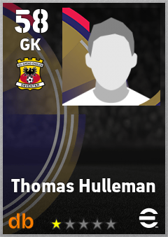 Thomas Hulleman — GK, OVR 58, MAX 58