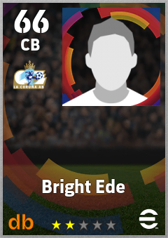Bright Ede eFootball player card