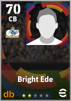 Bright Ede eFootball player card