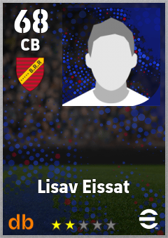 Lisav Eissat eFootball player card