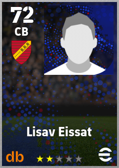 Lisav Eissat eFootball player card