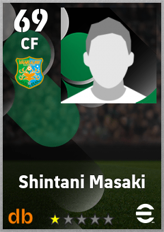 Shintani Masaki — CF, OVR 69, MAX 69