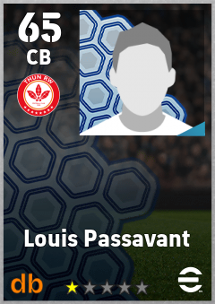 Louis Passavant — CB, OVR 65, MAX 65