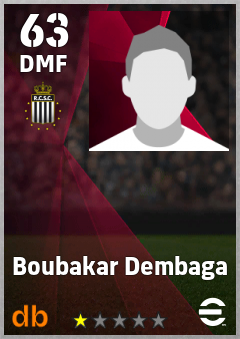Boubakar Dembaga — DMF, OVR 63, MAX 63