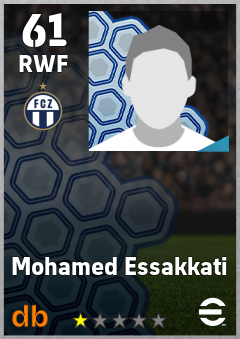 Mohamed Essakkati — RWF, OVR 61, MAX 61