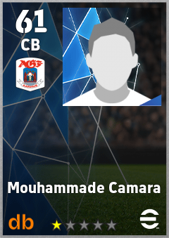 Mouhammade Camara — CB, OVR 61, MAX 61
