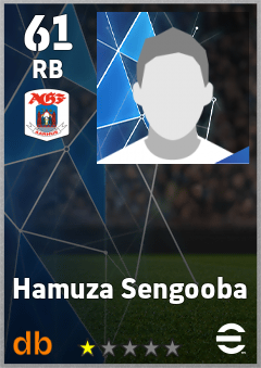 Hamuza Sengooba — RB, OVR 61, MAX 61