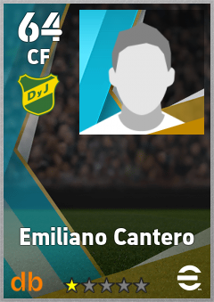 Emiliano Cantero — CF, OVR 64, MAX 64