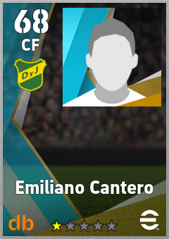Emiliano Cantero — CF, OVR 68, MAX 68