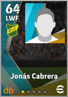 Jonás Cabrera — LWF, OVR 64, MAX 64