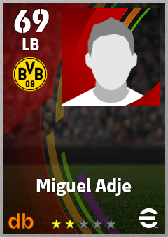 Miguel Adje eFootball player card