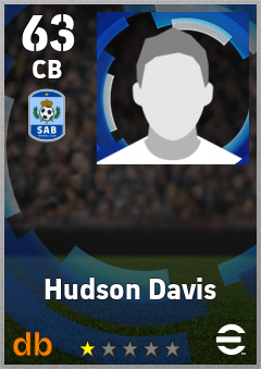 Hudson Davis — CB, OVR 63, MAX 63