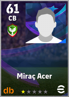 Miraç Acer eFootball player card